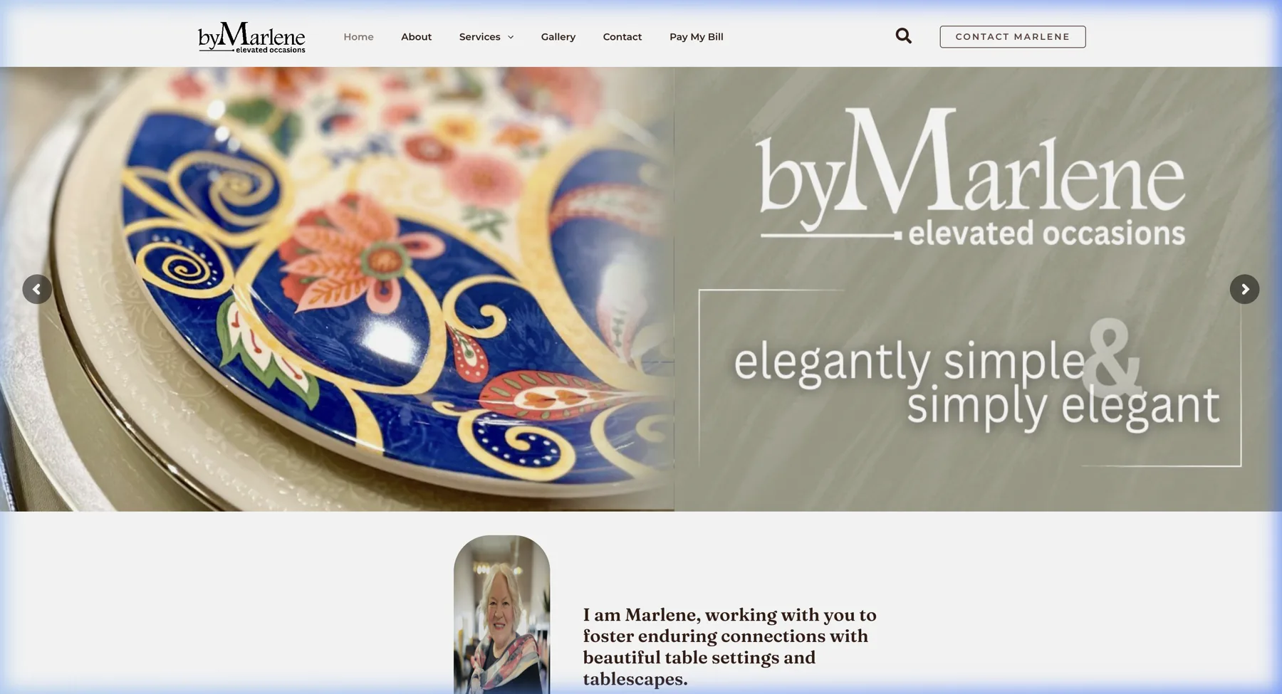 byMarlene — Elevated Occasions