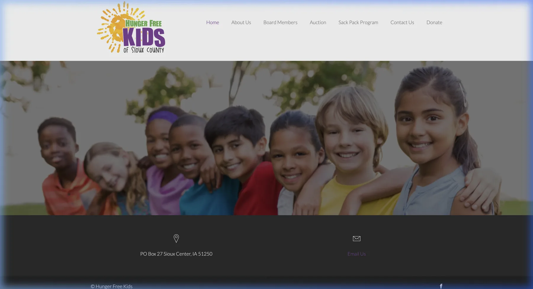 Hunger Free Kids of Sioux County | Nutrition for Children