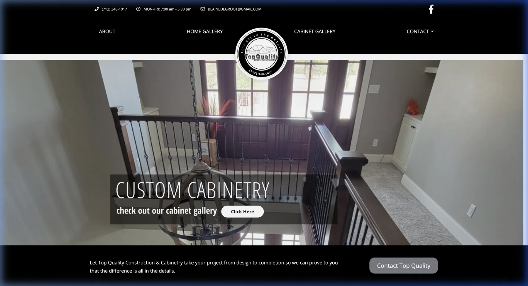 Top Quality Construction & Cabinetry