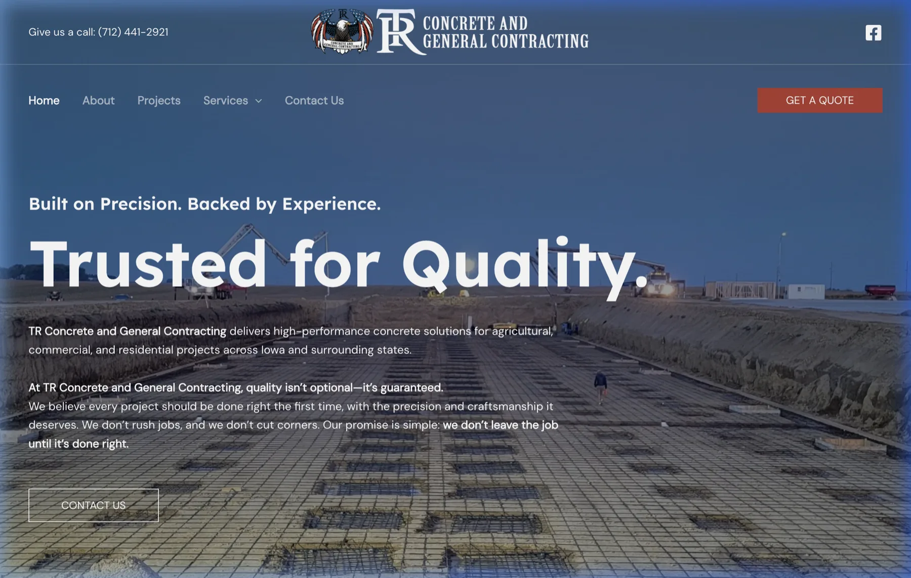 TR Concrete and General Contracting