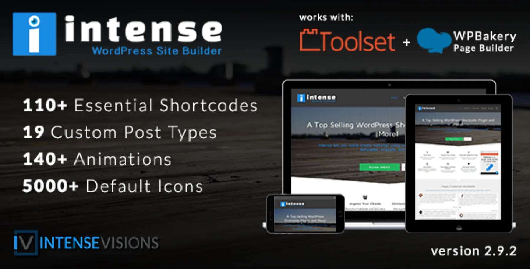 Intense Shortcodes | Enterprise UI Plugin